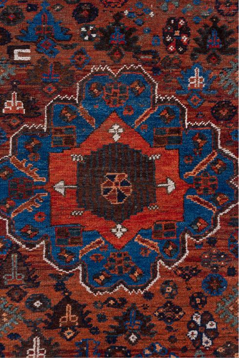 Antique Shiraz Area Rug (3' x 5')